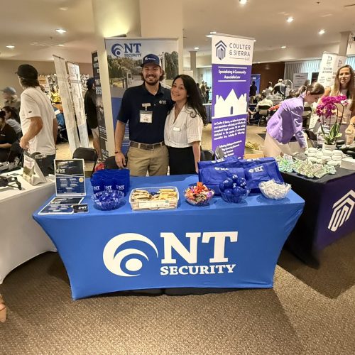 ntsecurity-at-amg-tradeshow-202609 Photo of Vinny and Rachael, our NT Security team at September 2026 AMG Tradeshow